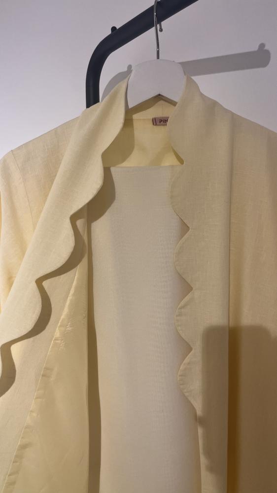 Sunlight – عباية لينن مبطن ربع كلوش