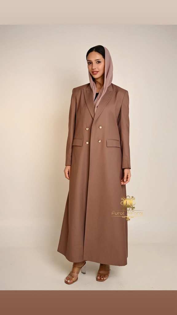 عباية بليزر بنية