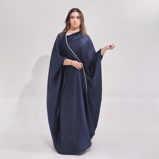 عباية كحلي بلمسة حرير (52, دوام)