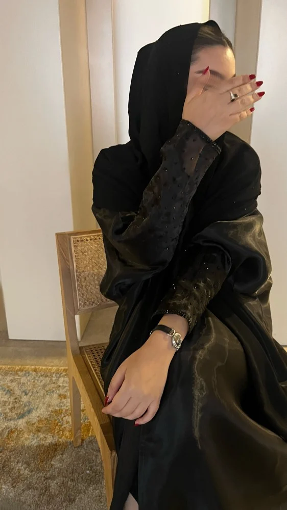 عباية فخمة أورجنزا وسوارفسكي