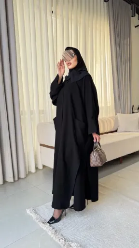 عباية كوبا بفتحات جانبية