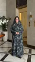 عباية شيفون تفني